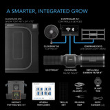 Complete 2-Plant Grow Tent System with Dynamic Learning AI Control and Athena® Blended Starter Kit