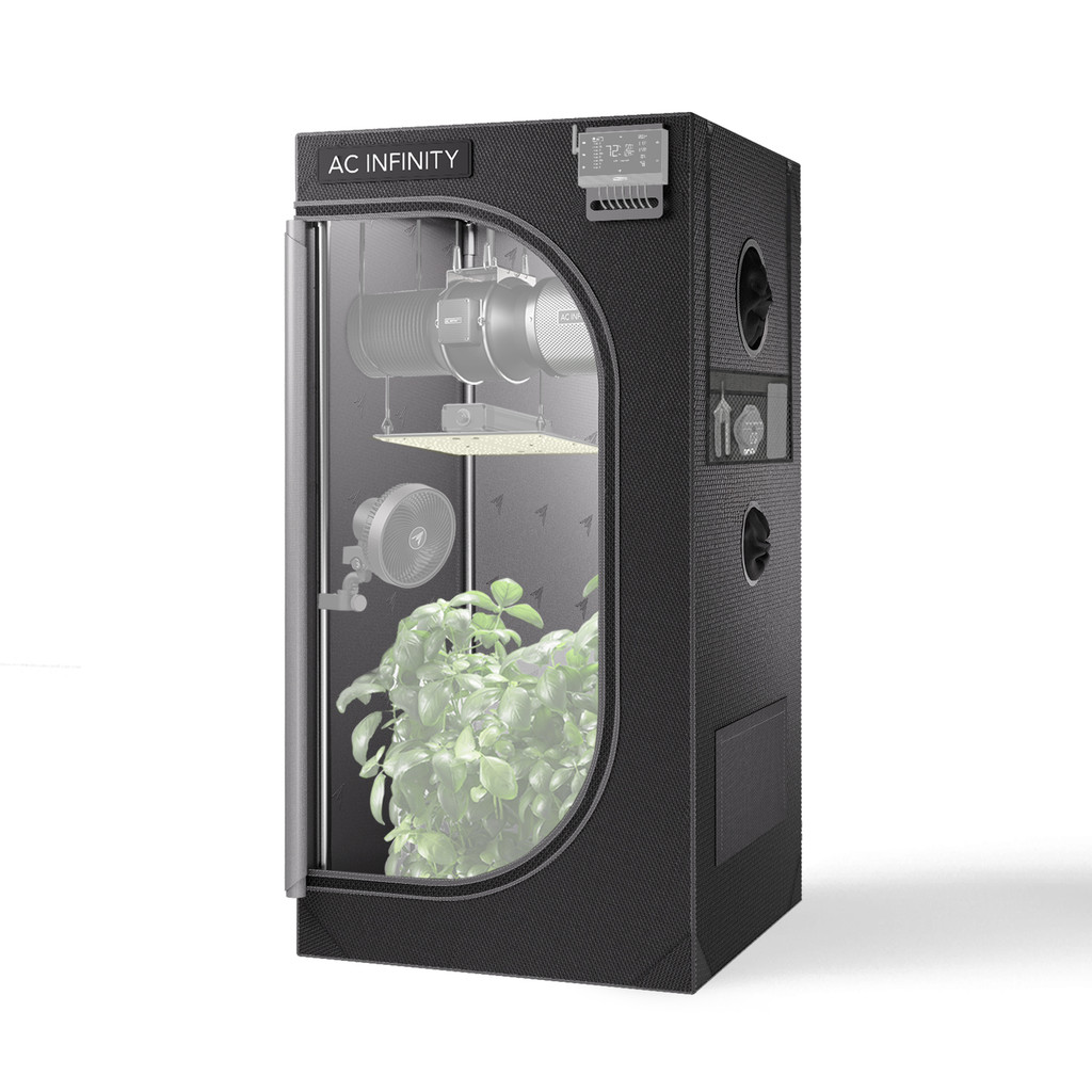 Grow Tent for Indoor Plant Growing, 2000D Oxford Canvas, 24" x 24" x 48"