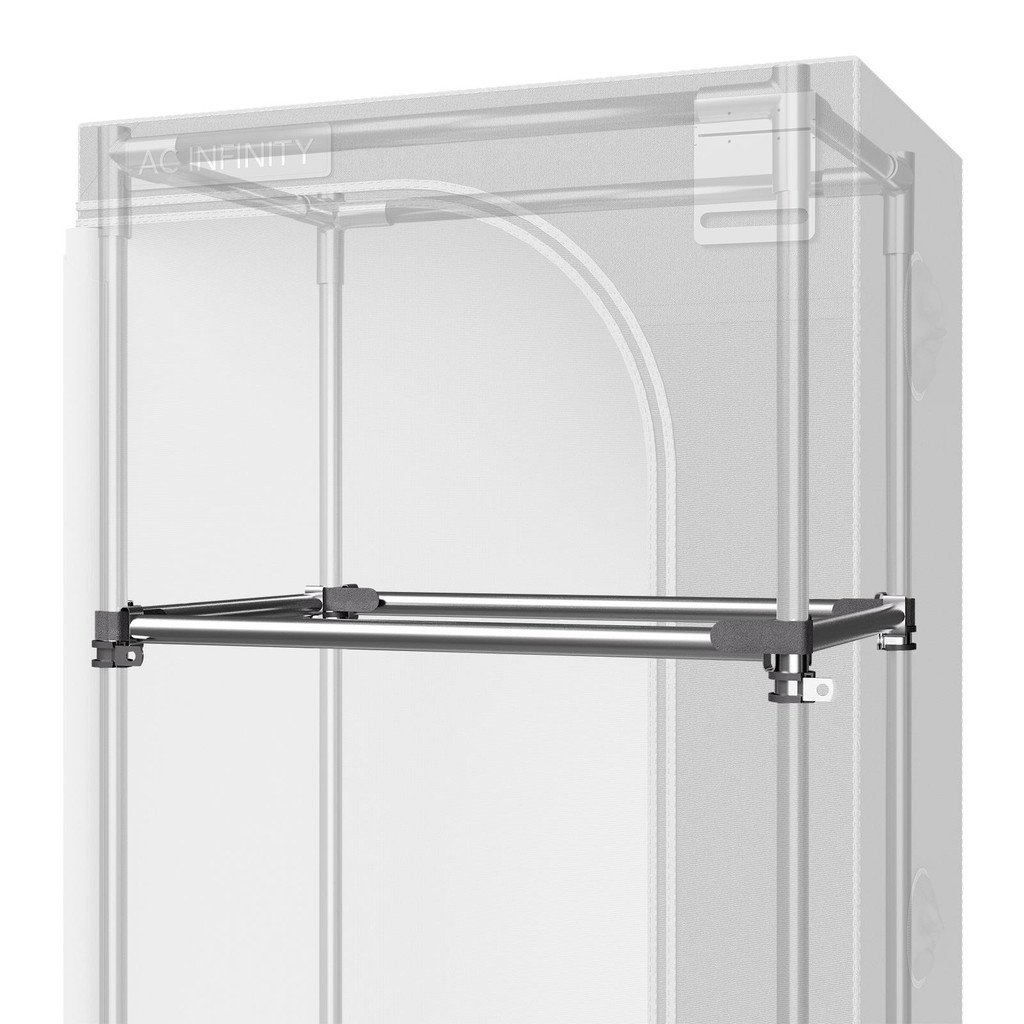 Grow Tent Mounting Bars 2x4’, Support Pole Steel Hanging Bars, High CFM Kit for 2x4 Indoor Grow Tents