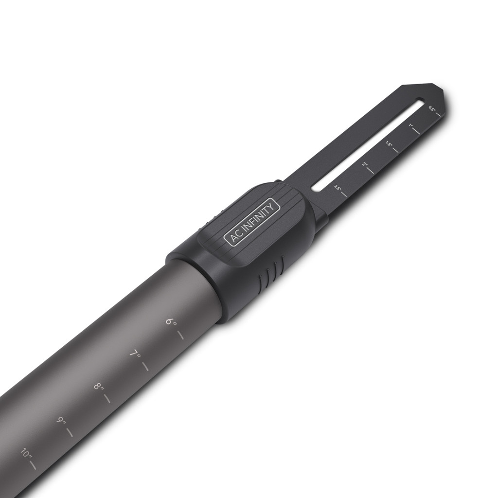 Soil Sensor Probe for AI Controllers, Monitor Moisture & Saturation for Gardens, Grow Tents, Grow Spaces, Detachable Stem, IP67 Seal Protection