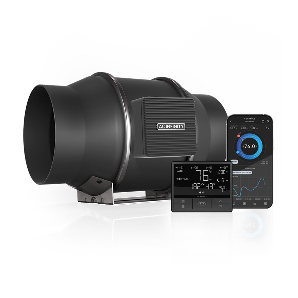 Quiet Duct Fan for Audio Video, Home Theater, Hydroponics, Grow Rooms and Closets