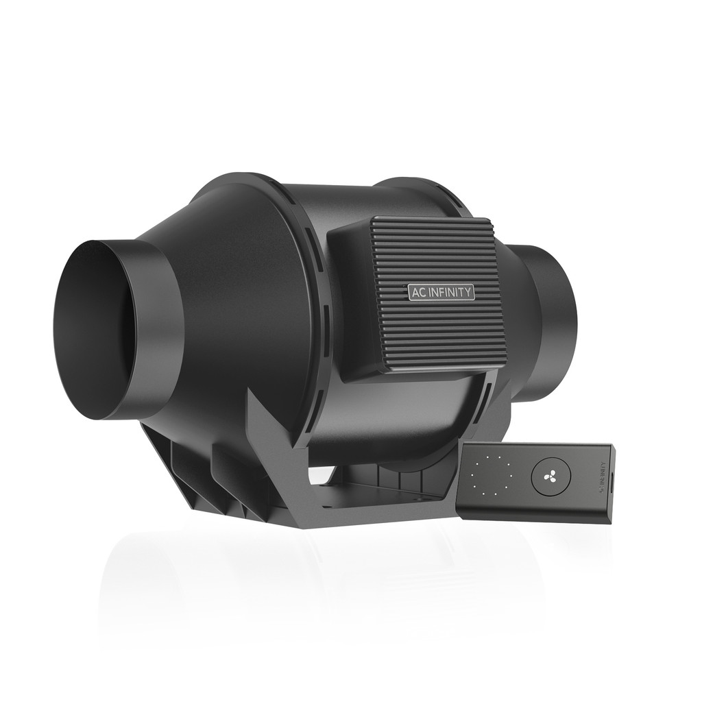 Quiet Duct Fan for Home Hydroponics, Grow Tents Rooms and Closets