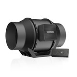 Quiet Duct Fan for Home Hydroponics, Grow Tents Rooms and Closets Quiet Duct Fan for Home Hydroponics, Grow Tents Rooms and Closets