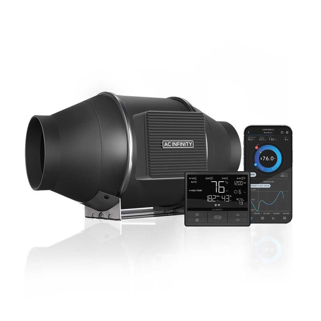 Quiet Duct Fan for Audio Video, Home Theater, Hydroponics, Grow Rooms and Closets