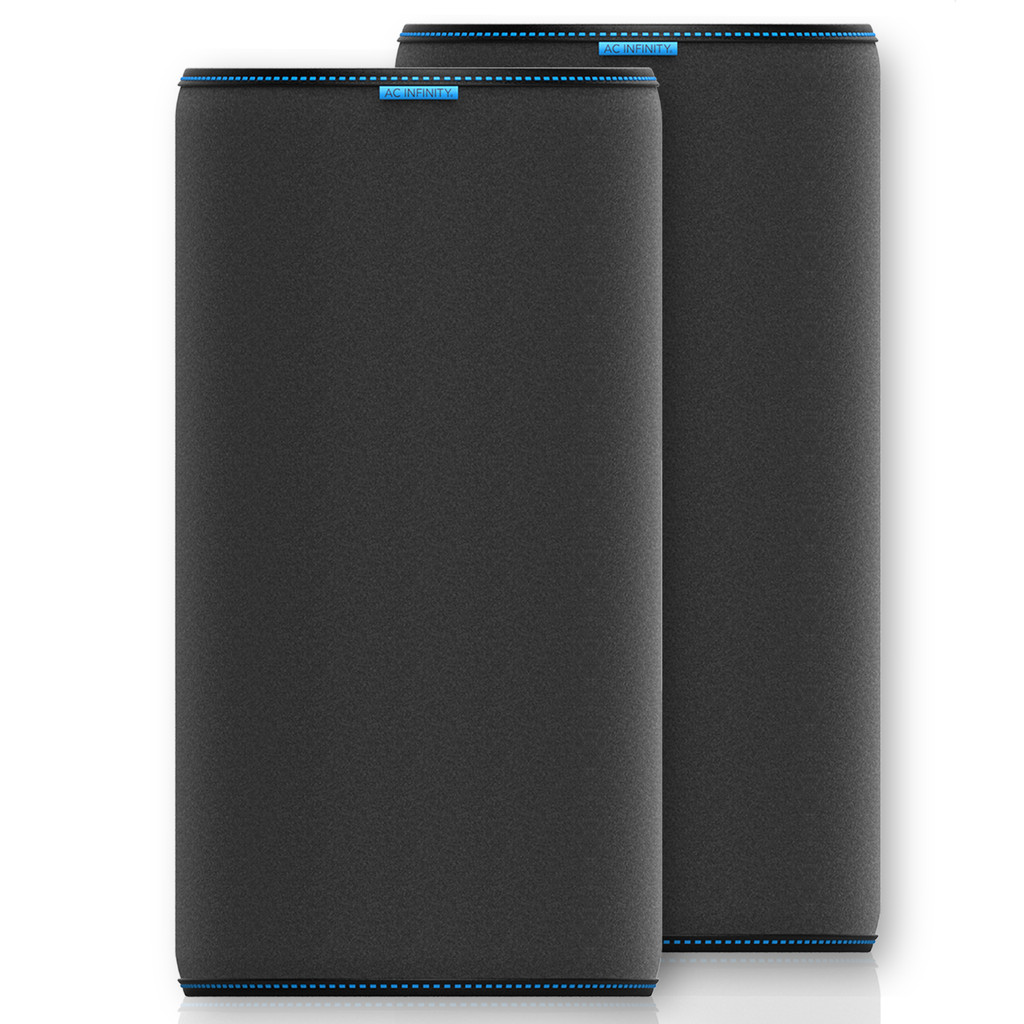 Replacement Inline Filter Sleeve 2-Pack, Fits Carbon Filters for Odor Control in Grow Tents, Indoor Gardening, Hydroponics 