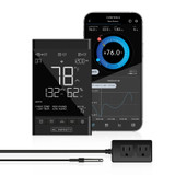 Smart Outlet Controller, Digital Thermostat with Temperature, Humidity, and Timer Controls, For Heat Mat Seedling Germination Propagation Smart Outlet Controller, Digital Thermostat with Temperature, Humidity, and Timer Controls, For Heat Mat Seedling Germination Propagation