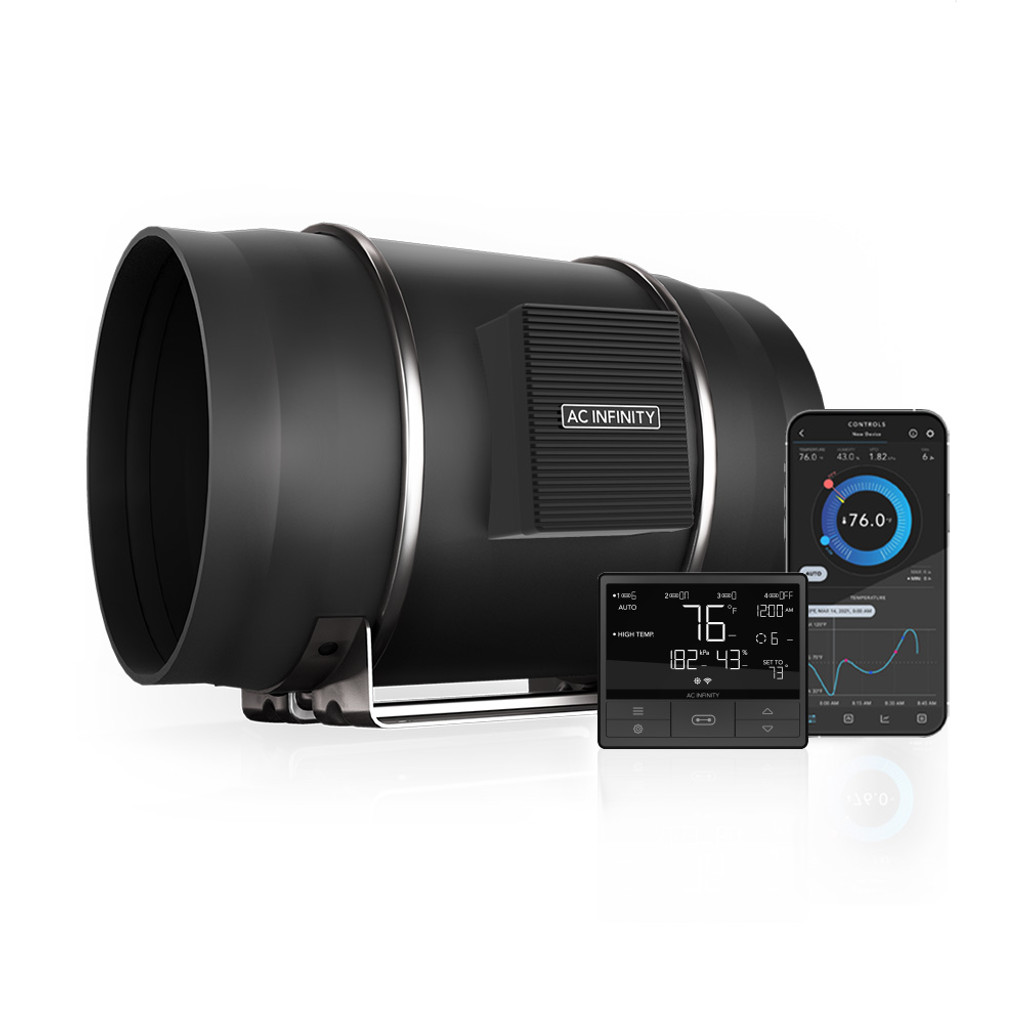 Quiet Duct Fan for Audio Video, Home Theater, Hydroponics, Grow Rooms and Closets