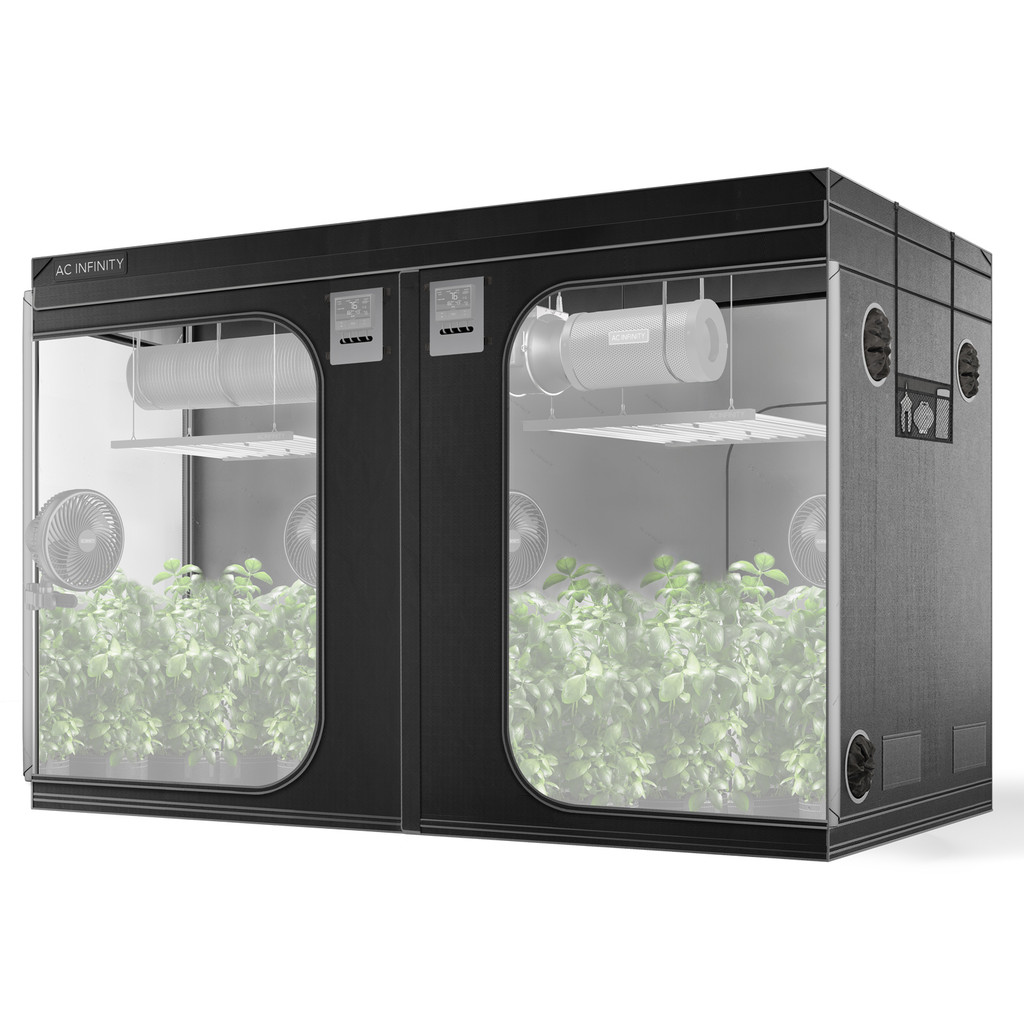 Grow Tent for Indoor Plant Growing, 2000D Oxford Canvas, 120" x 120" x 80"