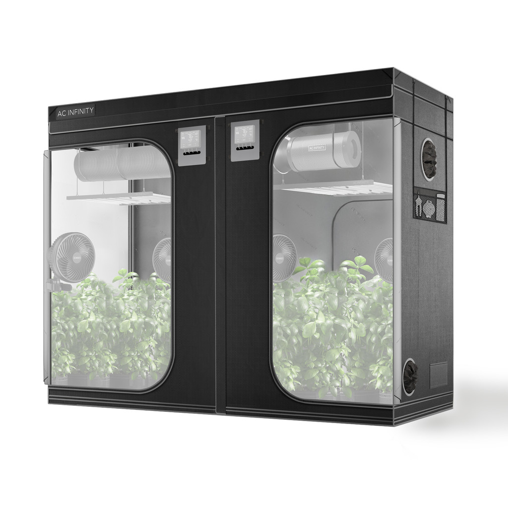 Grow Tent for Indoor Plant Growing, 2000D Oxford Canvas, 96" x 48" x 80"