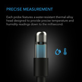 Climate Sensor for Controller 69 Pro and Pro+ and UIS Devices, Precise VPD, Temperature, and Humidity Readings, 20 ft.