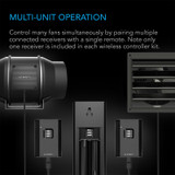 CONTROLLER 63, Wireless Remote Fan Controller