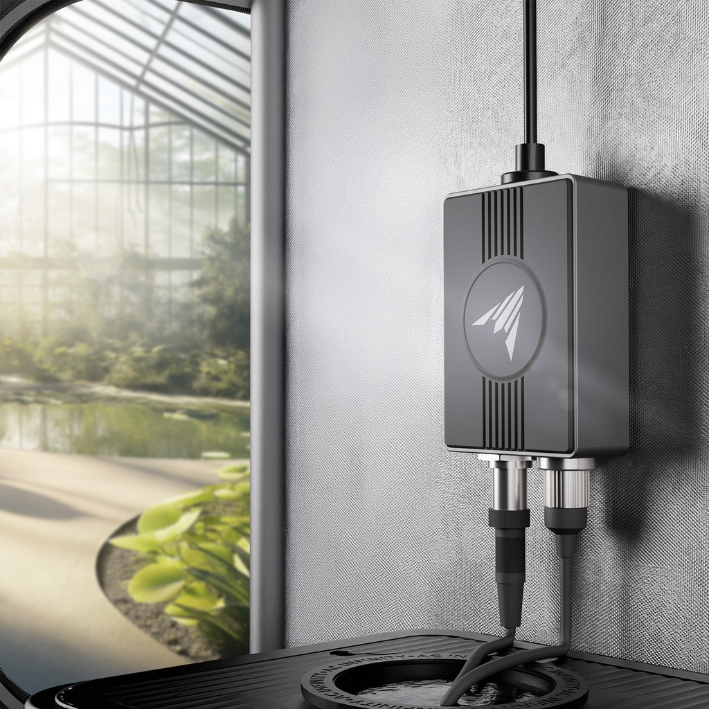 Hydro Sensor, Environmental Sensor, Dynamically Assists Controller AI+ to Learn and Manage Equipment. Ph, EC, TDS and Temp Data Tracking for Gardens, Grow Tents, Grow Spaces and more