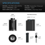 DUCT CARBON FILTER