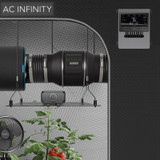 Smart Environmental Controller with Temperature, Humidity, Timer, Cycle, Schedule Controls, for Grow Tent Cooling Ventilation Lighting