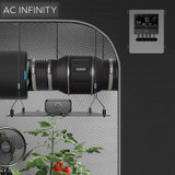 Smart Environmental Controller with Temperature, Humidity, Timer, Cycle, Schedule Controls, for Grow Tent Cooling Ventilation Lighting