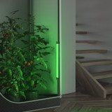 Plant Gentle Green LED Work Light Bar 16”, Timer Controller Dimmer, for Indoor Plants, Grow Tents, and Grow Rooms